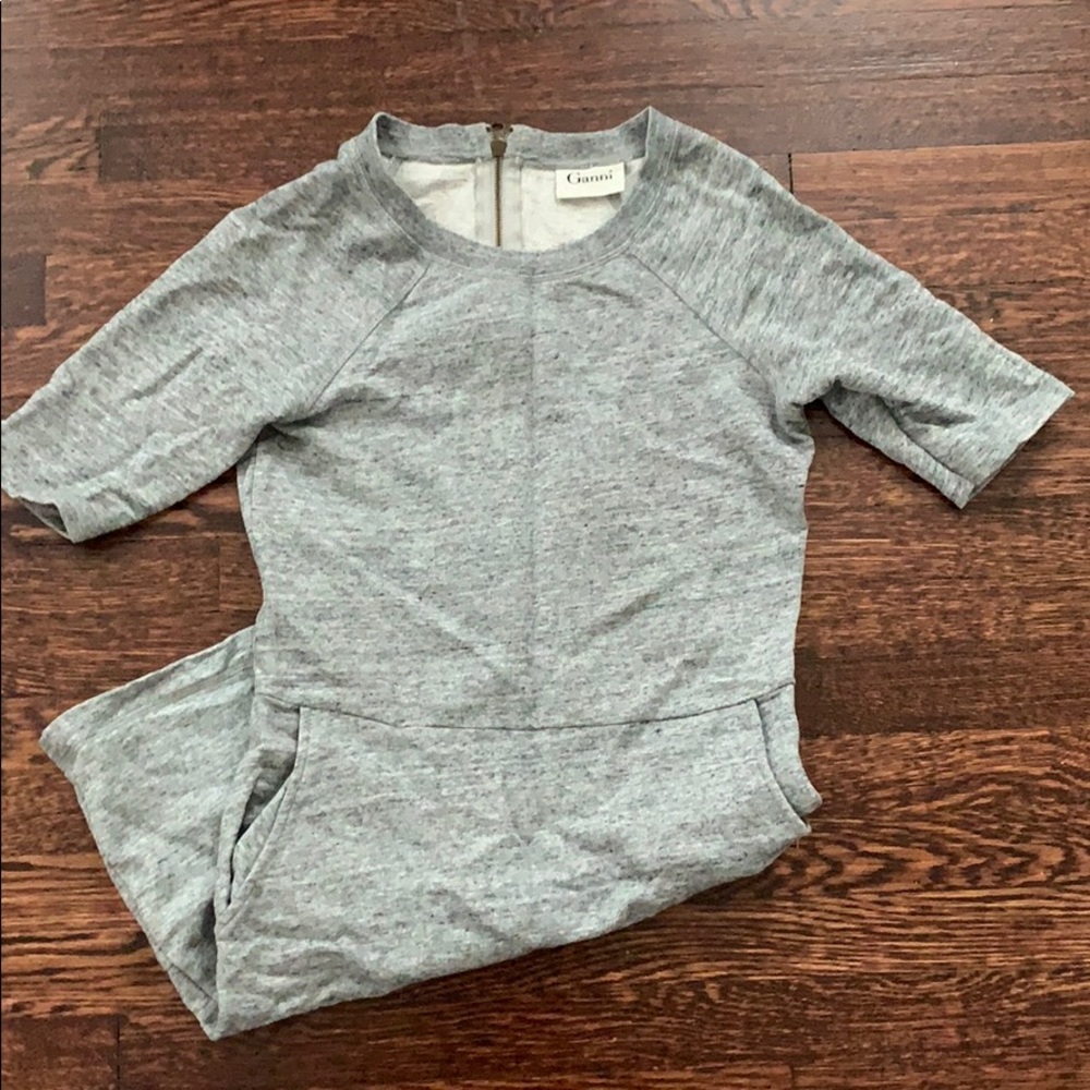 Anthro Ganni Sweatshirt Dress